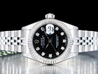 Rolex Datejust Lady 26 Nero Jubilee 69174 Royal Black Onyx Diamonds